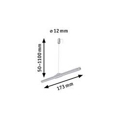 Paulmann Wire Corduo Suspension 94597 nízkonapěť. komponent lankových systémů zavěšení lana chrom (matný)