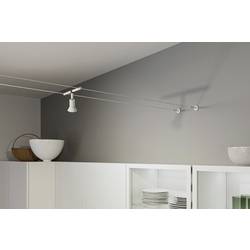 Paulmann Wire Corduo Wall Mount Set 94601 nízkonapěť. komponent lankových systémů nástěnný držák bílá (matná)