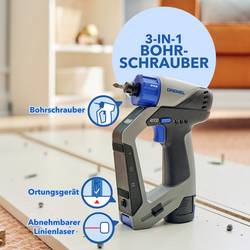 Dremel DREMEL 3-in-1 Akku-Bohrschrauber 12V Multischrauber aku vrtací šroubovák bezkartáčové, F013DD12JA