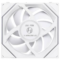 Lian Li Lian Li UNI FAN TL Wireless LCD Lüfter, ARGB, PWM, 3er-Pack inkl. Controller PC větrák s krytem bílá (š x v x h) 120 x 28 x 124 mm