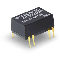 TracoPower TDR 3-1212WI DC/DC měnič napětí do DPS 12 V/DC 12 V/DC 250 mA 3 W Počet výstupů: 1 x Obsah 1 ks