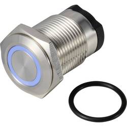 TRU COMPONENTS ONPOW6316F-10ZE/Q/B/12V/S, TC-13224176 tlačítko, 16 mm, 36 V DC/AC, 2 A, 1 ks