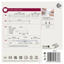 Paulmann FN MaxLED Comfort 79838 Kompletní sada LED pásku volný konec 24 V 1.80 m teplá bílá 1 ks