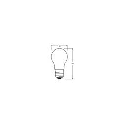 OSRAM HOMELIGHTING 4099854467875 LED Energetická třída (EEK2021) D (A - G) E27 3.4 W teplá bílá (Ø x v) 45.00 mm x 45.00 mm nestmívatelné 1 ks