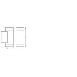 OSRAM HOMELIGHTING Endura Classic GU10 IP65 Itys Wall Dark Gray 4099854447341 venkovní nástěnné LED osvětlení LED GU10