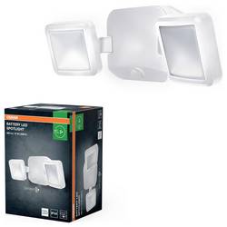 OSRAM HOMELIGHTING Battery LED Spotlight Sensor 10W 4000K IP54 White 4099854497513 venkovní reflektor 10 W