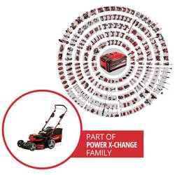 Einhell Professional GP-CM 36/47 S HW Li (4x4,0Ah) akumulátor Akumulátorová sekačka 4 000 mAh 18 V šířka sekání 47 cm