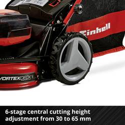 Einhell Professional GP-CM 36/47 S HW Li (4x4,0Ah) akumulátor Akumulátorová sekačka 4 000 mAh 18 V šířka sekání 47 cm