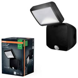 OSRAM HOMELIGHTING Battery LED Spotlight Sensor 4W 4000K IP54 Black 4099854497490 venkovní reflektor 4 W Barvy světla (LED svítidlo): neutrální bílá