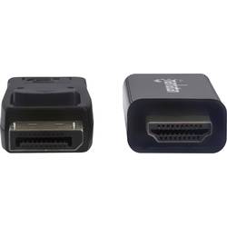 Manhattan DisplayPort / HDMI kabelový adaptér Konektor DisplayPort, Zástrčka HDMI-A 1.00 m černá 152662 Kabel DisplayPort