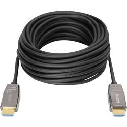Digitus HDMI kabel Zástrčka HDMI-A, Zástrčka HDMI-A 30.00 m černá AK-330126-300-S 8K UHD, dvoužilový stíněný HDMI kabel