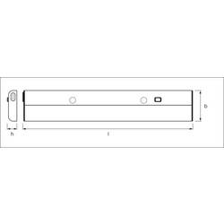LEDVANCE Linear LED Flat Eco 6W 840 LED svítidlo zápustné LED 6 W