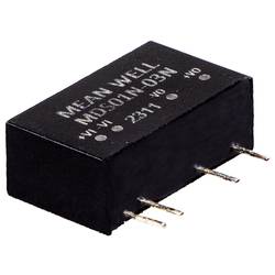 MEAN WELL MDS01L-03N DC/DC měnič napětí do DPS 3.3 V 0.303 A 1 W Počet výstupů: 1 x Obsah 1 ks
