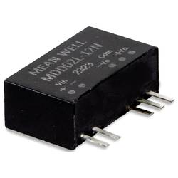 MEAN WELL MDD02L-12N DC/DC měnič napětí do DPS -12 V 0.084 A 2 W Počet výstupů: 2 x Obsah 1 ks