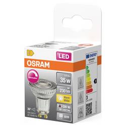 OSRAM HOMELIGHTING 4099854457036 LED reflektor Energetická třída (EEK2021) E (A - G) GU10 2.4 W teplá bílá (Ø x v) 50.00 mm x 50.00 mm 1 ks