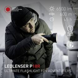 Ledlenser P18R kapesní svítilna, napájeno akumulátorem, 3200 lm, 45 h