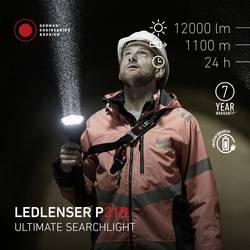 Ledlenser P21R kapesní svítilna, napájeno akumulátorem, 5000 lm, 25 h