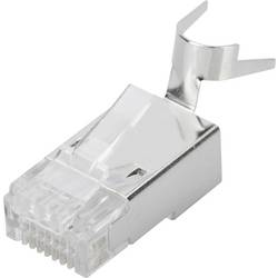 Digitus AK-219604-100, Konektor RJ45, stříbrná, 100 ks