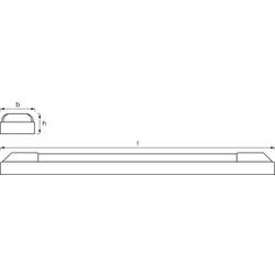 OSRAM HOMELIGHTING LED Power Batten 600 mm 25 W 4000 K LED světelná lišta