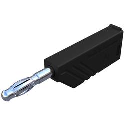 Hirschmann Test & Measurement LAS N WS banánek zástrčka, rovná Ø pin: 4 mm černá 1 ks