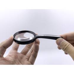 TOOLCRAFT 1311517 ruční lupa zvětšení: 2.5 x, 5 x, Velikost objektivu: (Ø) 50 mm