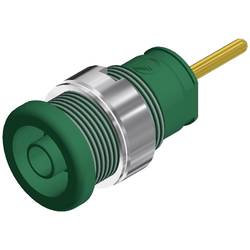 Hirschmann Test & Measurement SEB 2630 S1,9 bezpečnostní laboratorní zásuvka zásuvka, vestavná vertikální Ø pin: 4 mm zelená 1 ks Piece
