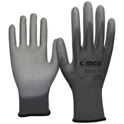 Cimco 141260 Skinny Soft grau nylon pracovní rukavice Velikost rukavic: 9, L EN 388 1 pár