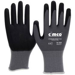 Cimco 141225 Standard Skinny Flex schwarz/grau pletenina pracovní rukavice Velikost rukavic: 8, M EN 388 1 pár