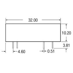 RECOM REC5-2412SRW/H2/A DC/DC měnič napětí do DPS 24 V/DC 12 V/DC 556 mA 5 W Počet výstupů: 1 x Obsah 1 ks