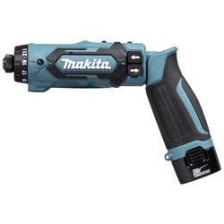 Makita DF012DSE aku šroubovák, 7.2 V, 1.5 Ah Li-Ion vč. 2x aku, vč. nabíječky, kufřík, DF012DSE