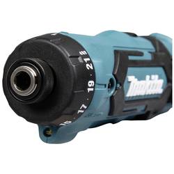 Makita DF012DSE aku šroubovák, 7.2 V, 1.5 Ah Li-Ion vč. 2x aku, vč. nabíječky, kufřík, DF012DSE
