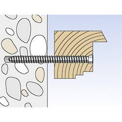 Fischer 532911 Windowframe screw 7.5 mm 102 mm ITX 100 ks