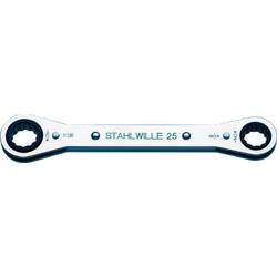 Stahlwille 25AN 1/2 X 9/16 RATSCHENRINGSCHLUESSEL 41563234 sada oboustranných ráčnových klíčů 1/2 - 9/16
