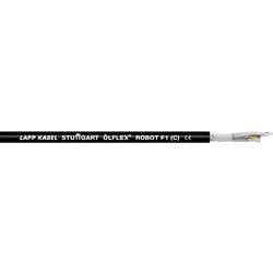 LAPP 29691/1000 kabel pro energetické řetězy ÖLFLEX® ROBOT F1 4 G 1.5 mm² + 2 x 1 mm² černá 1000 m