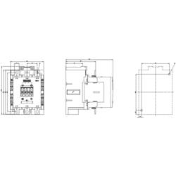 Siemens 3RT1055-2AS36 stykač 3 spínací kontakty 1000 V/AC 1 ks