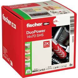 Fischer 538259 DUOPOWER 14x70 S LD 2komponentní hmoždinka 70 mm 14 mm 10 ks