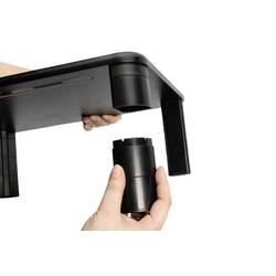Digitus DA-90458 podstavec pod monitor Rozsah výšky: 71 do 145 mm černá