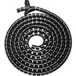 Digitus spirálová hadice plast, PET černá flexibilní (d x š x v) 5000 x 30 x 30 mm 1 ks DA-90508