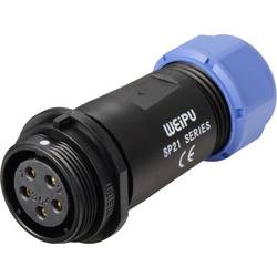 Weipu SP2111 / S 5C II kulatý faston, 1 ks