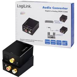 LogiLink CA0100 LogiLink - Digital-Analog-Audiowandler Toslink / cinch audio adaptér [1x Toslink zásuvka (ODT), cinch zásuvka - 1x cinch zásuvka, cinch