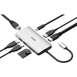 D-Link USB-C® dokovací stanice DUB-M810 Vhodné pro značky (dokovací stanice pro notebook): univerzální