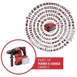 Einhell Professional HEROCCO 36/28 SDS plus-aku vrtací kladivo 36 V Li-Ion bezkartáčové, bez akumulátoru, bez nabíječky, kufřík