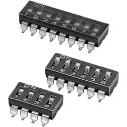 Omron A6S-4104-H DIP spínač Pólů 4 SMD 1 ks Bag