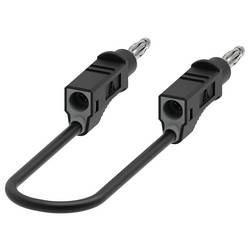 Electro PJP 2111-CD1-25N měřicí kabel 25 cm černá 1 ks
