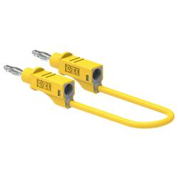 Electro PJP 2111-CD1-25J měřicí kabel 25 cm žlutá 1 ks