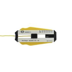 C.K 330011 kleště pro odizolování Vhodné pro odizolovací kleště PVC vodiče , PTFE vodiče 0.30 do 1.00 mm PVC Vhodné pro značku (kleště) C.k