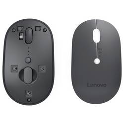Lenovo X9 Edition optická myš, přenos Bluetooth®, bezdrátový, 5 tlačítko, 2400 dpi, šedá