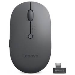 Lenovo X9 Edition optická myš, přenos Bluetooth®, bezdrátový, 5 tlačítko, 2400 dpi, šedá