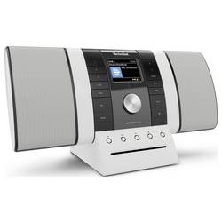 TechniSat MULTYRADIO 4.0 SE, schwarz/weiß 0001/3983 internetové stolní rádio, DAB+, FM, USB, CD, FM, DAB+, internet, Bluetooth, Wi-Fi, MP3, vč. dálkového