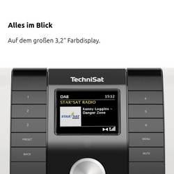 TechniSat MULTYRADIO 4.0 SE, schwarz/weiß 0001/3983 internetové stolní rádio, DAB+, FM, USB, CD, FM, DAB+, internet, Bluetooth, Wi-Fi, MP3, vč. dálkového
